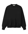 Essentials Crew Neck Sweatshirt In Black