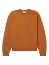 Essentials Crew-neck Sweatshirt In Orange