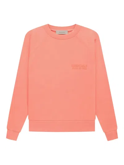 Essentials Crew-neck Sweatshirt In Pink