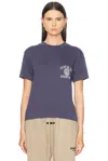 Essentials Crewneck T-shirt In Marine