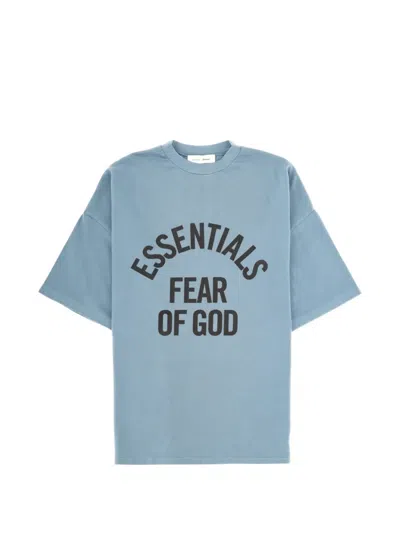 Essentials Crew-neck T-shirt In Blue