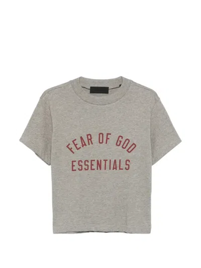 Essentials Crew-neck T-shirt In Brown