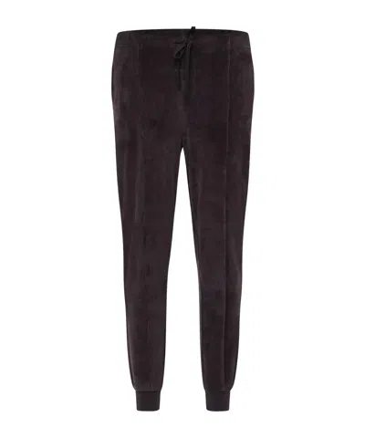Essentials Drawstring Athletic Pants In Black
