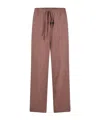 Essentials Drawstring Athletic Pants In Pink