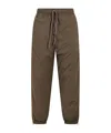 Essentials Drawstring Athletic Pants In Green