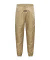 Essentials Drawstring Athletic Pants In Green