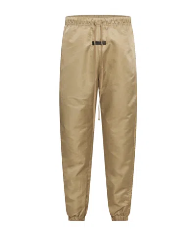 Essentials Drawstring Athletic Pants In Green