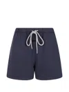 Essentials Drawstring Cotton Shorts In Multi