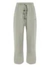 Essentials Drawstring-cuffed Sweatpants In Gray
