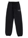 Essentials Drawstring-cuffed Track Pants In Black