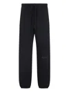Essentials Drawstring-cuffed Track Pants In Black