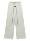 Essentials Drawstring-fastening Track Pants In Neutral