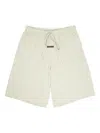 Essentials Drawstring Jersey Shorts In Green