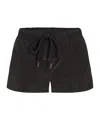 Essentials Drawstring Jogging Shorts In Black
