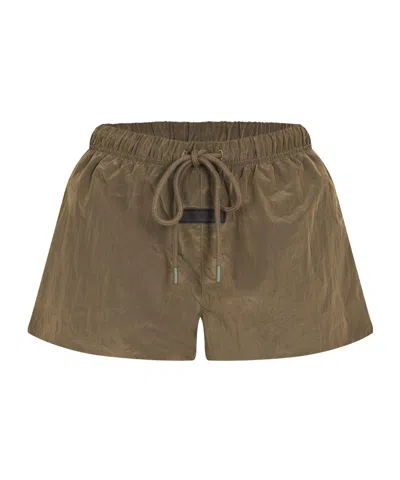 Essentials Drawstring Jogging Shorts In Multi