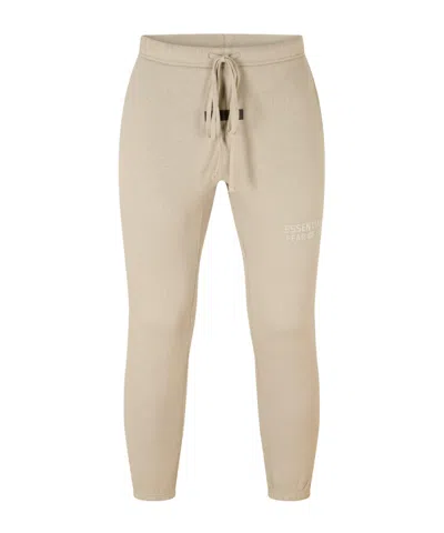 Essentials Drawstring Logo Sweatpants In Gold