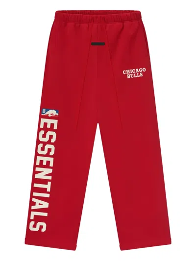 Essentials Drawstring Print Trousers In Multi