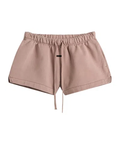 Essentials Drawstring Shorts In Animal Print