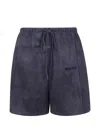 Essentials Drawstring Shorts In Blue