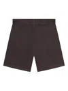 Essentials Drawstring Shorts In Brown