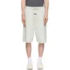 Essentials Drawstring Shorts In Gray