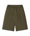 Essentials Drawstring Shorts In Purple