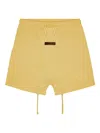 Essentials Drawstring Shorts In Yellow