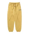 Essentials Drawstring Logo-print Track Pants In Yellow