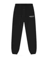 Essentials Drawstring Logo-detail Track Pants In Black