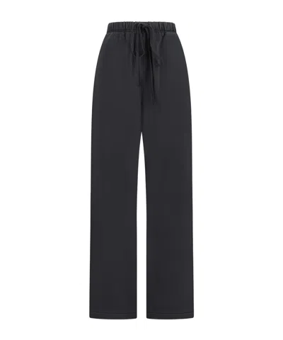 Essentials Drawstring Sweatpants In Black