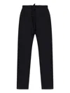 Essentials Logo-banded Track Pants In Black