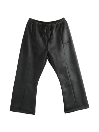 Essentials Drawstring Track Pants In Black