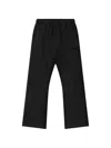 Essentials Drawstring Track Pants In Black