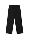 Essentials Drawstring Track Pants In Black