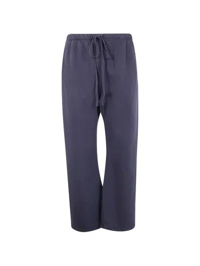Essentials Drawstring Track Pants In Blue