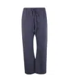 Essentials Drawstring Track Pants In Blue