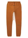 Essentials Drawstring Track Pants In Brown