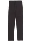 Essentials Drawstring Track Pants In Brown