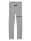 Essentials Drawstring Track Pants In Gray