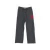Essentials Drawstring Track Pants In Gray