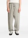 Essentials Drawstring Track Pants In Gray