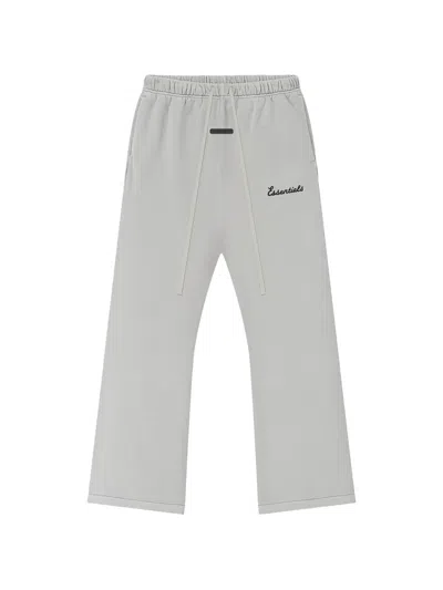 Essentials Drawstring Track Pants In Gray