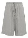 Essentials Drawstring Track Shorts In Gray