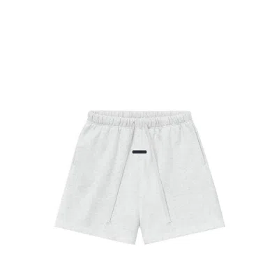 Essentials Drawstring Track Shorts In Gray