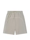 Essentials Drawstring Track Shorts In Neutral