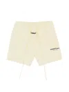 Essentials Drawstring Track Shorts In Neutral