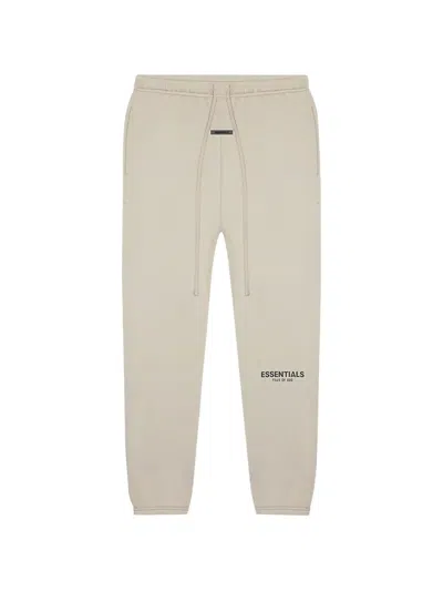 Essentials Drawstring Track Trousers In Silver