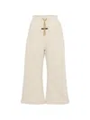 Essentials Drawstring Trousers In White