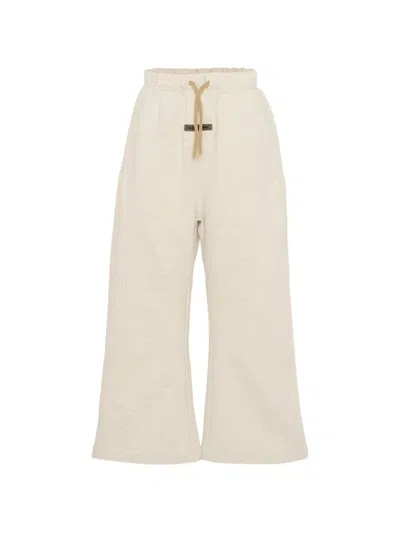 Essentials Kids' Drawstring Trousers In White