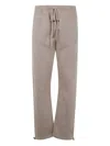 Essentials Drawstring-waist Track Pants In Brown